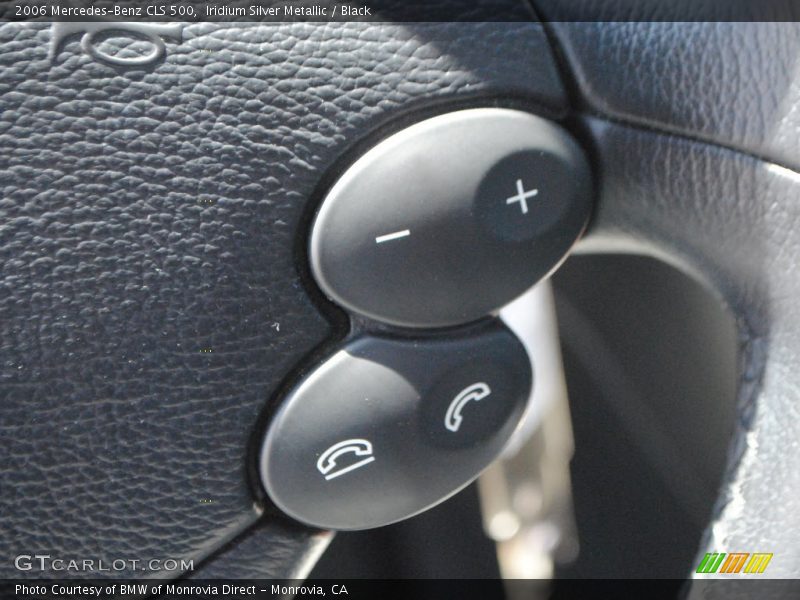 Iridium Silver Metallic / Black 2006 Mercedes-Benz CLS 500