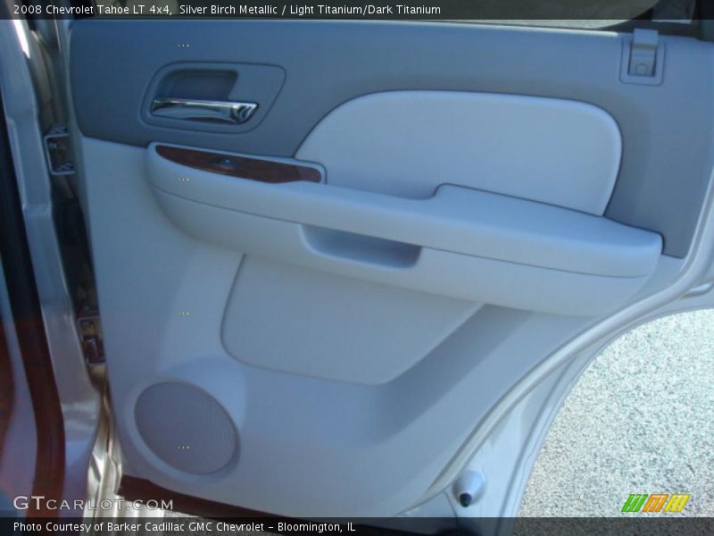 Silver Birch Metallic / Light Titanium/Dark Titanium 2008 Chevrolet Tahoe LT 4x4