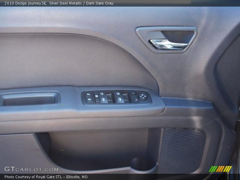 Silver Steel Metallic / Dark Slate Gray 2010 Dodge Journey SE