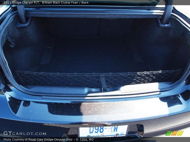 Brilliant Black Crystal Pearl / Black 2011 Dodge Charger R/T