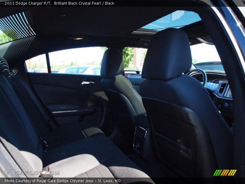 Brilliant Black Crystal Pearl / Black 2011 Dodge Charger R/T
