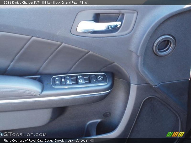 Brilliant Black Crystal Pearl / Black 2011 Dodge Charger R/T