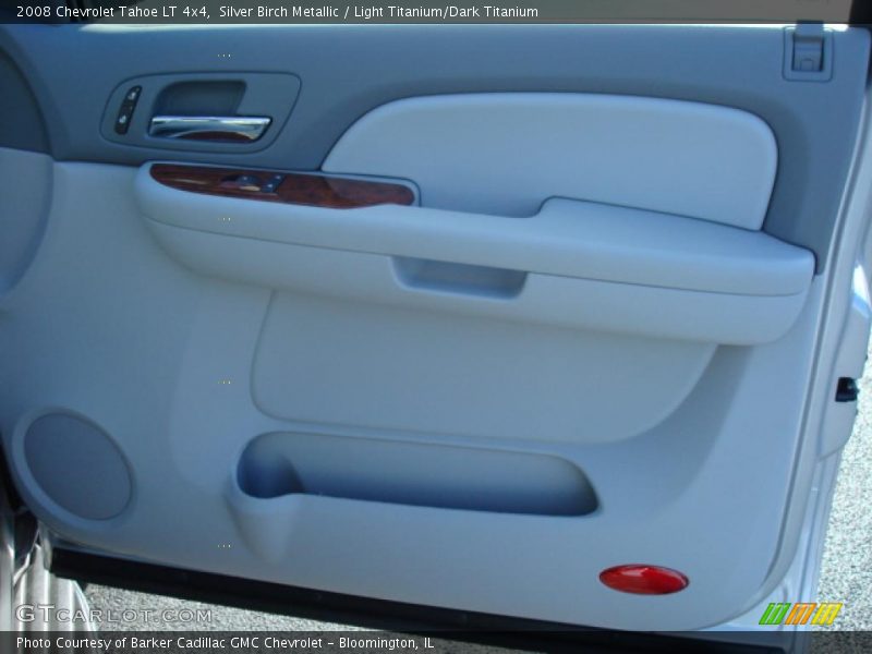 Silver Birch Metallic / Light Titanium/Dark Titanium 2008 Chevrolet Tahoe LT 4x4