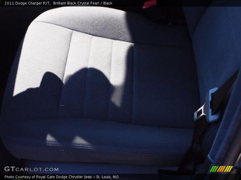 Brilliant Black Crystal Pearl / Black 2011 Dodge Charger R/T