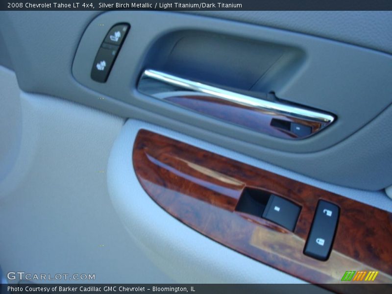 Silver Birch Metallic / Light Titanium/Dark Titanium 2008 Chevrolet Tahoe LT 4x4