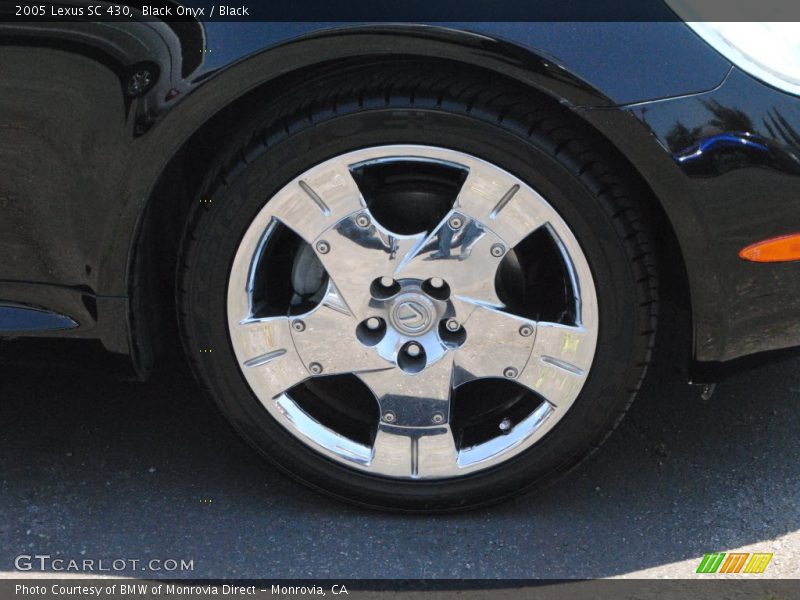 Black Onyx / Black 2005 Lexus SC 430