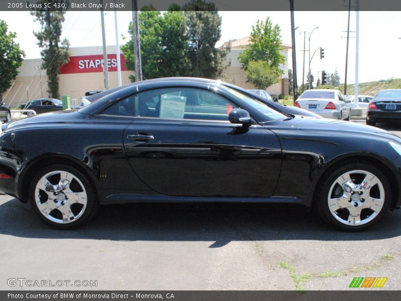 Black Onyx / Black 2005 Lexus SC 430