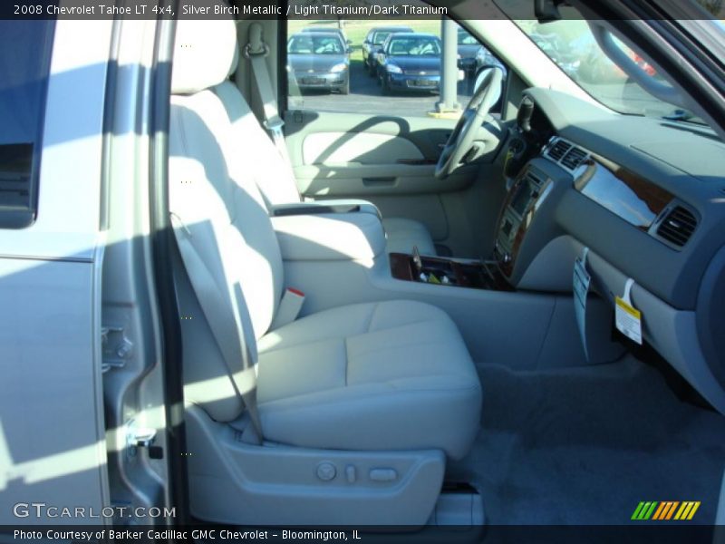 Silver Birch Metallic / Light Titanium/Dark Titanium 2008 Chevrolet Tahoe LT 4x4