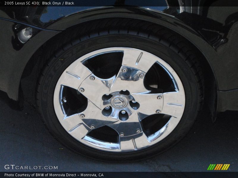 Black Onyx / Black 2005 Lexus SC 430