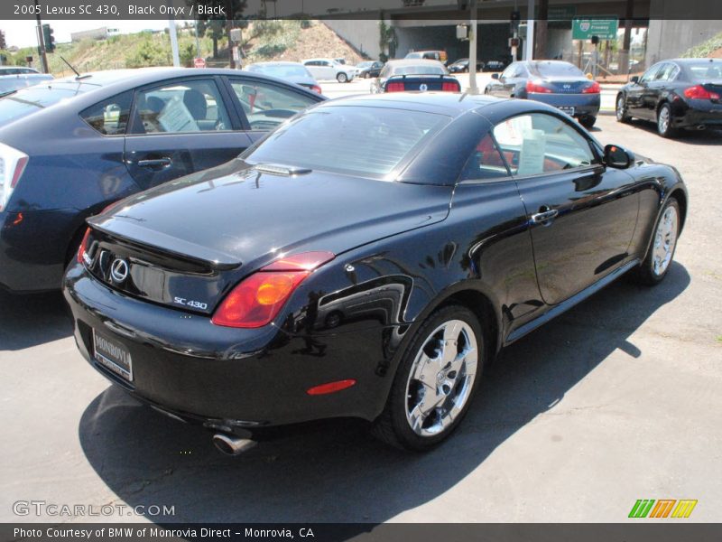 Black Onyx / Black 2005 Lexus SC 430