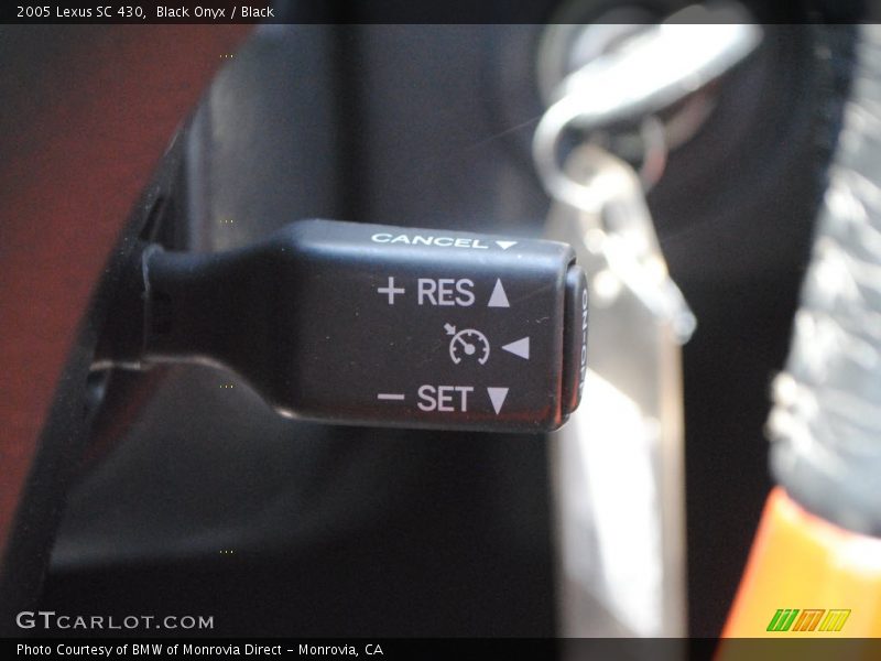 Black Onyx / Black 2005 Lexus SC 430