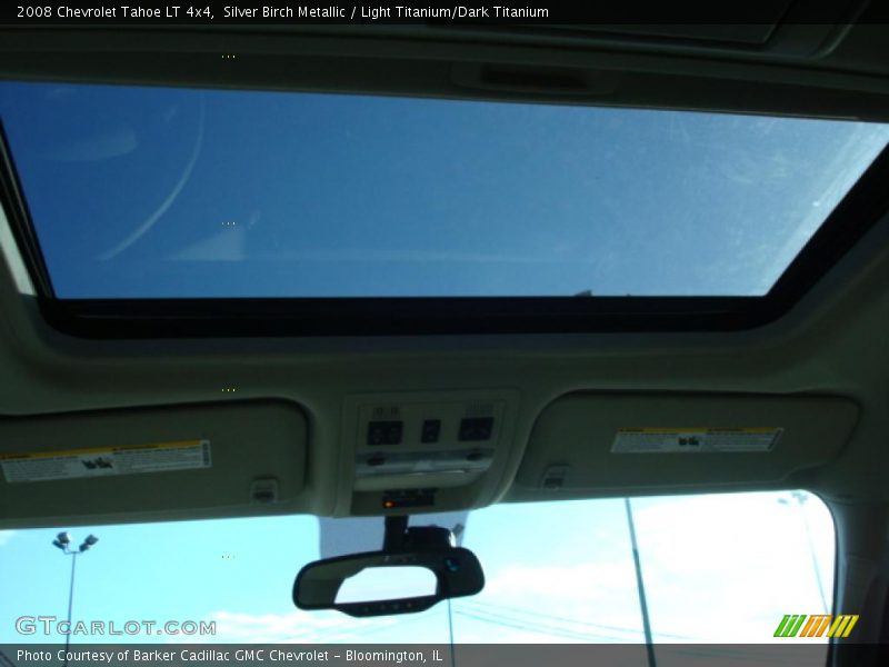 Silver Birch Metallic / Light Titanium/Dark Titanium 2008 Chevrolet Tahoe LT 4x4