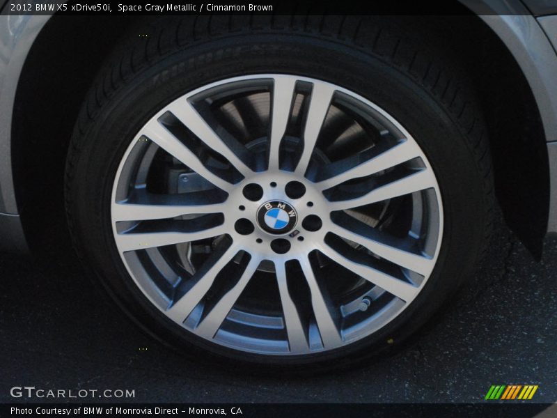 Space Gray Metallic / Cinnamon Brown 2012 BMW X5 xDrive50i