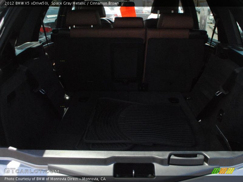 Space Gray Metallic / Cinnamon Brown 2012 BMW X5 xDrive50i
