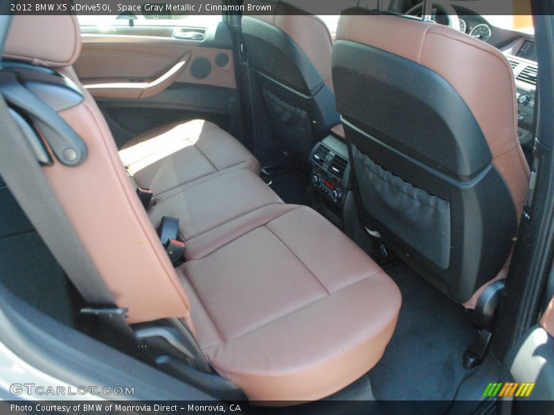 Space Gray Metallic / Cinnamon Brown 2012 BMW X5 xDrive50i