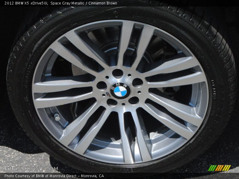 Space Gray Metallic / Cinnamon Brown 2012 BMW X5 xDrive50i