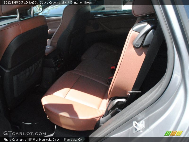 Space Gray Metallic / Cinnamon Brown 2012 BMW X5 xDrive50i