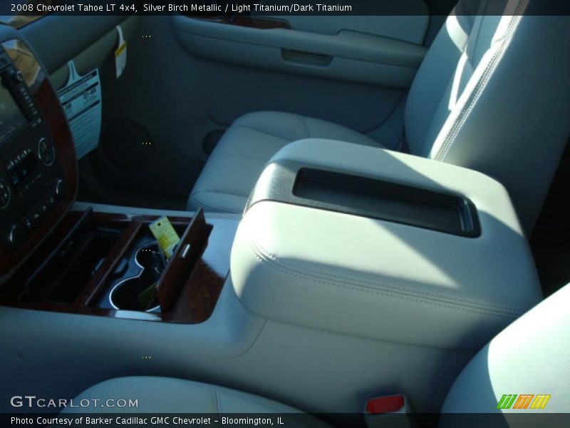 Silver Birch Metallic / Light Titanium/Dark Titanium 2008 Chevrolet Tahoe LT 4x4