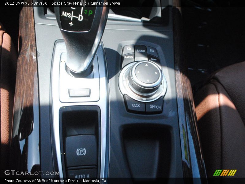 Space Gray Metallic / Cinnamon Brown 2012 BMW X5 xDrive50i