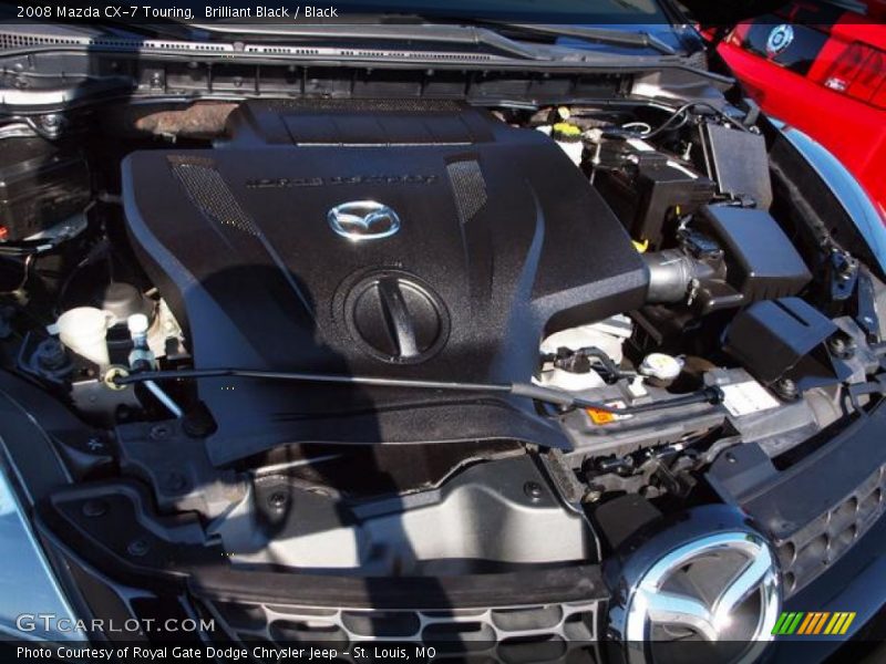 Brilliant Black / Black 2008 Mazda CX-7 Touring