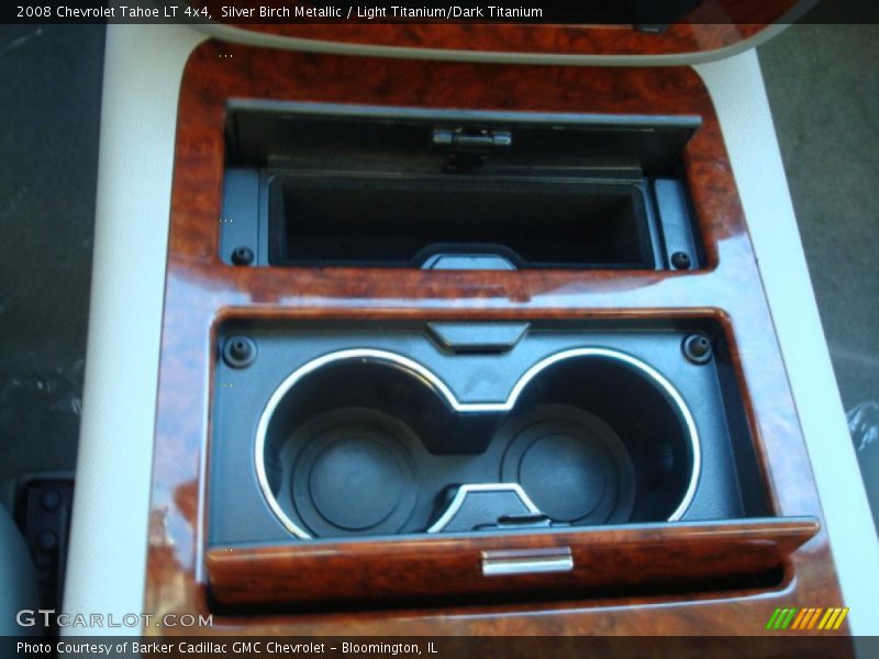 Silver Birch Metallic / Light Titanium/Dark Titanium 2008 Chevrolet Tahoe LT 4x4