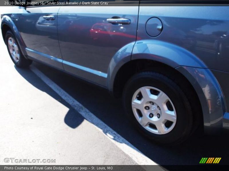 Silver Steel Metallic / Dark Slate Gray 2010 Dodge Journey SE