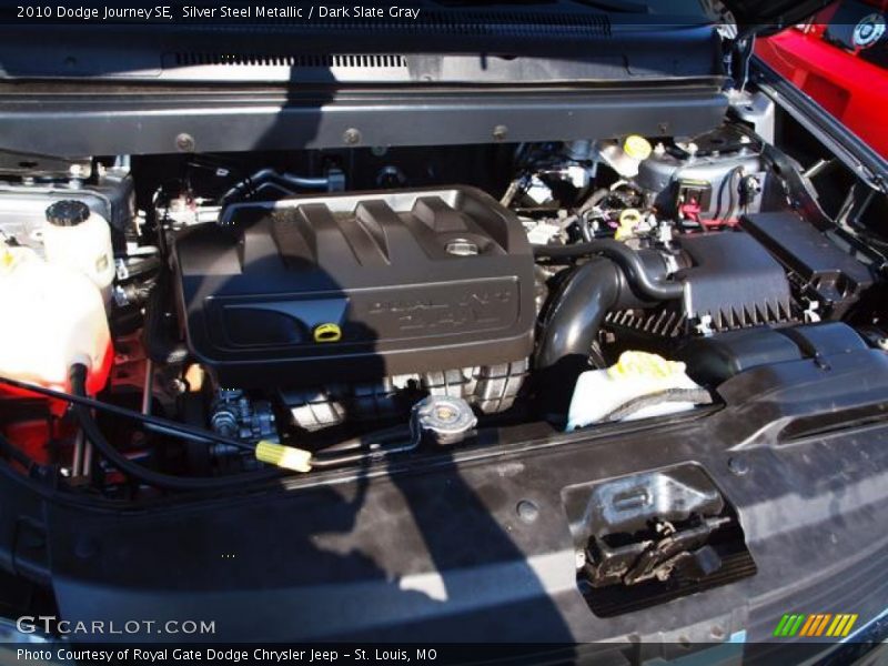 Silver Steel Metallic / Dark Slate Gray 2010 Dodge Journey SE