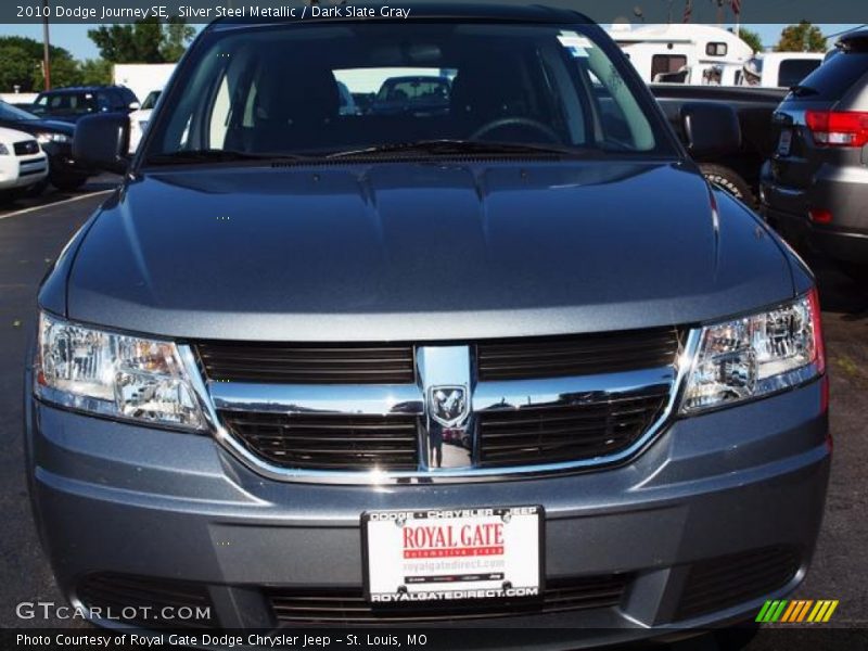 Silver Steel Metallic / Dark Slate Gray 2010 Dodge Journey SE