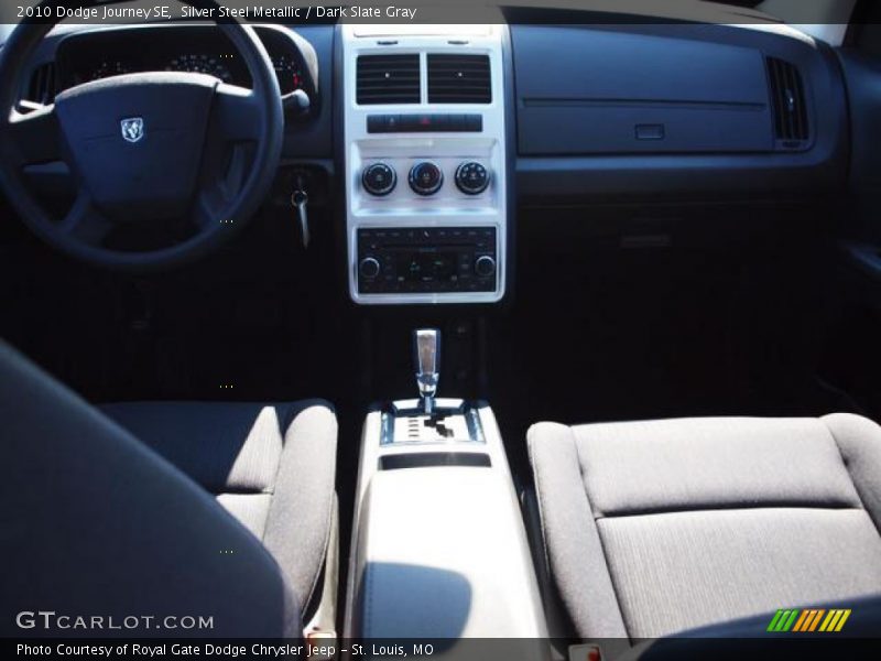 Silver Steel Metallic / Dark Slate Gray 2010 Dodge Journey SE