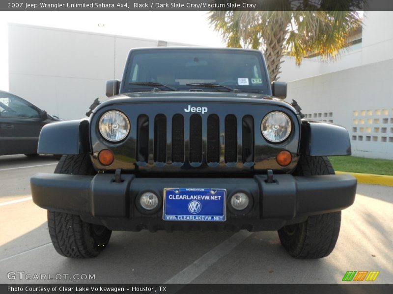 Black / Dark Slate Gray/Medium Slate Gray 2007 Jeep Wrangler Unlimited Sahara 4x4