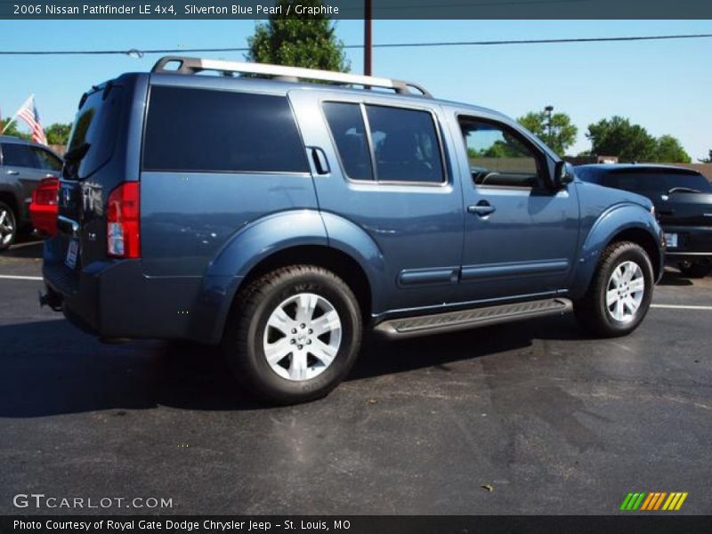 Silverton Blue Pearl / Graphite 2006 Nissan Pathfinder LE 4x4