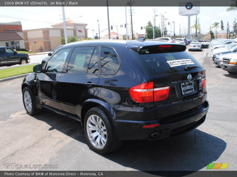 Jet Black / Black 2009 BMW X5 xDrive30i