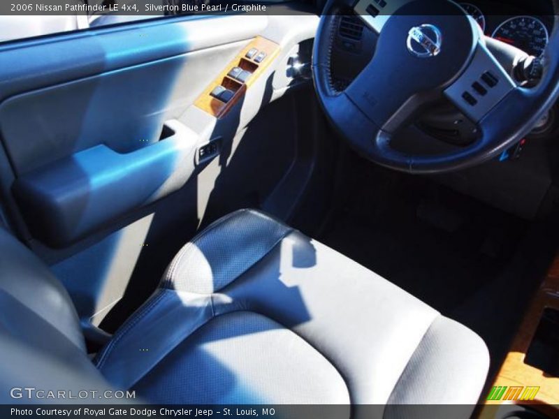 Silverton Blue Pearl / Graphite 2006 Nissan Pathfinder LE 4x4
