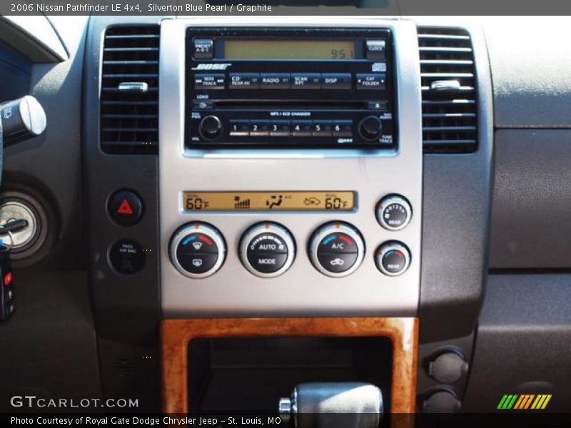 Silverton Blue Pearl / Graphite 2006 Nissan Pathfinder LE 4x4