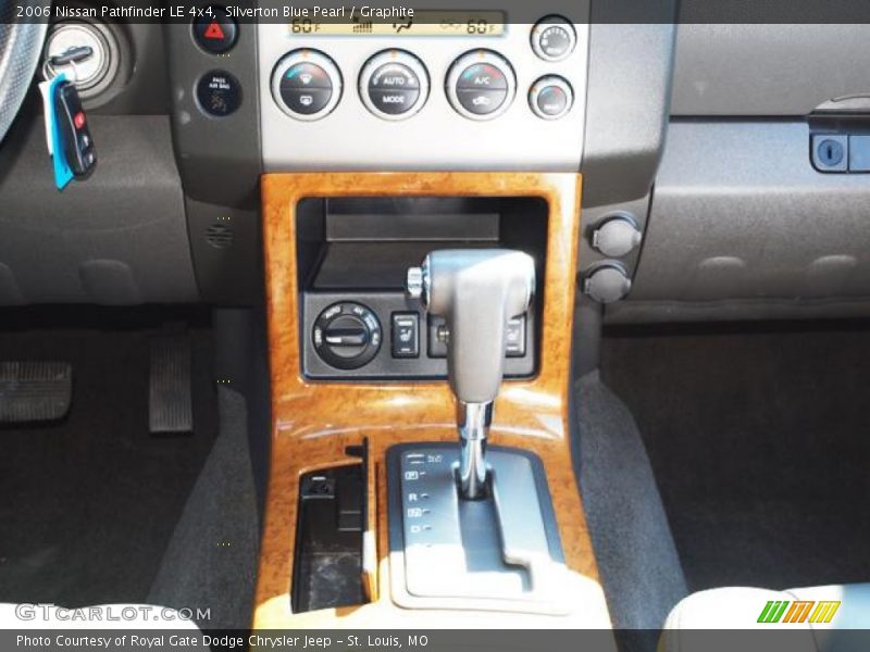 Silverton Blue Pearl / Graphite 2006 Nissan Pathfinder LE 4x4