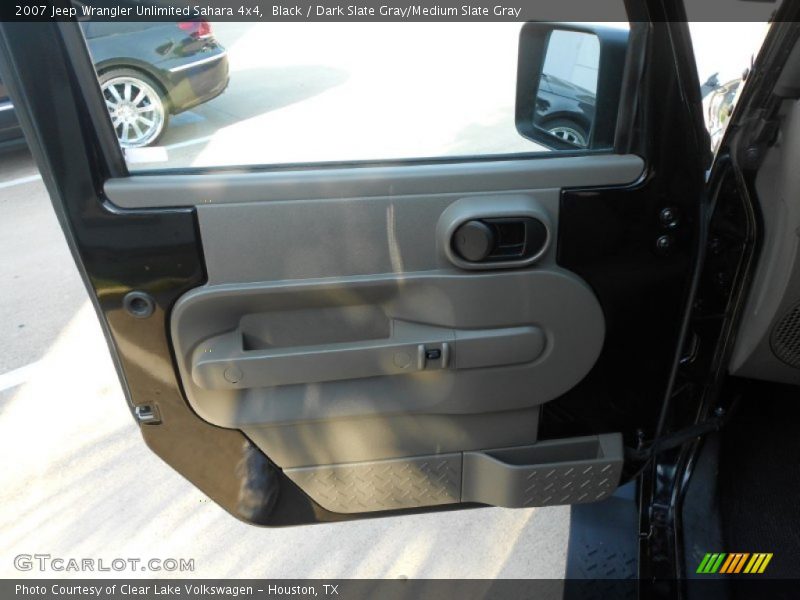 Black / Dark Slate Gray/Medium Slate Gray 2007 Jeep Wrangler Unlimited Sahara 4x4
