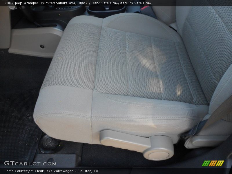 Black / Dark Slate Gray/Medium Slate Gray 2007 Jeep Wrangler Unlimited Sahara 4x4