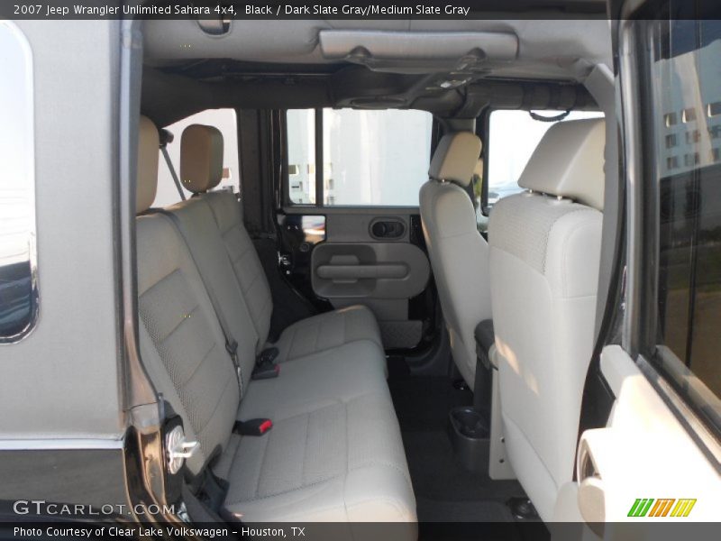 Black / Dark Slate Gray/Medium Slate Gray 2007 Jeep Wrangler Unlimited Sahara 4x4