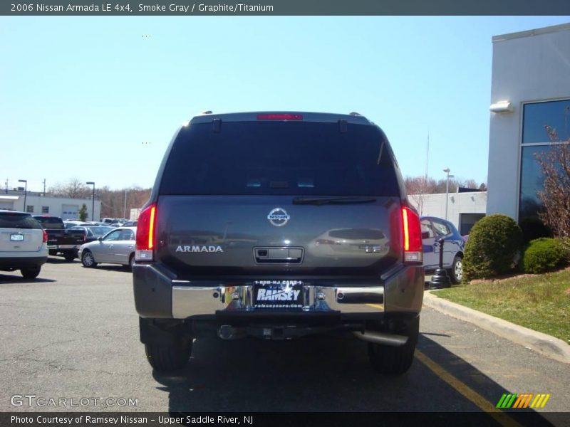 Smoke Gray / Graphite/Titanium 2006 Nissan Armada LE 4x4