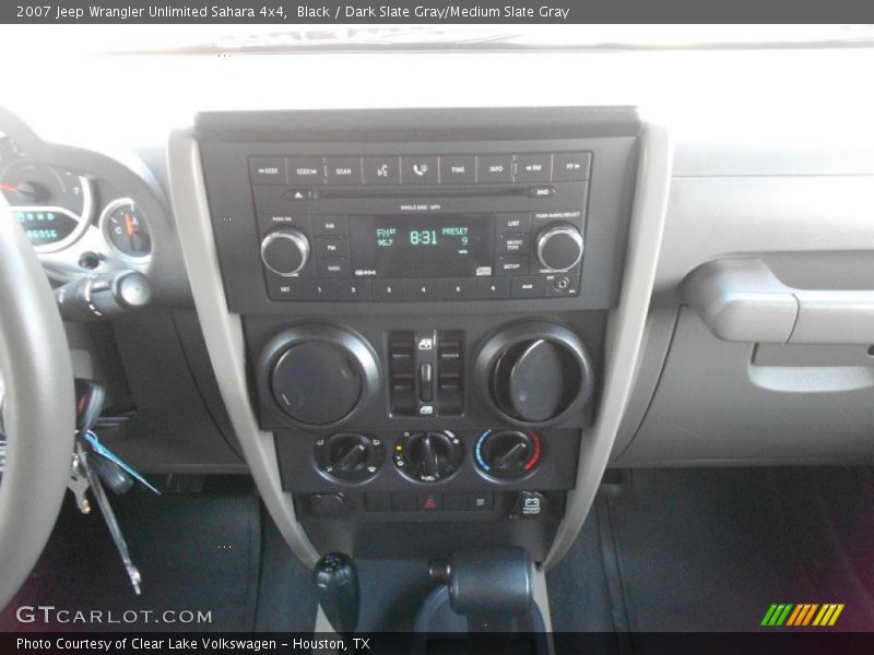 Black / Dark Slate Gray/Medium Slate Gray 2007 Jeep Wrangler Unlimited Sahara 4x4