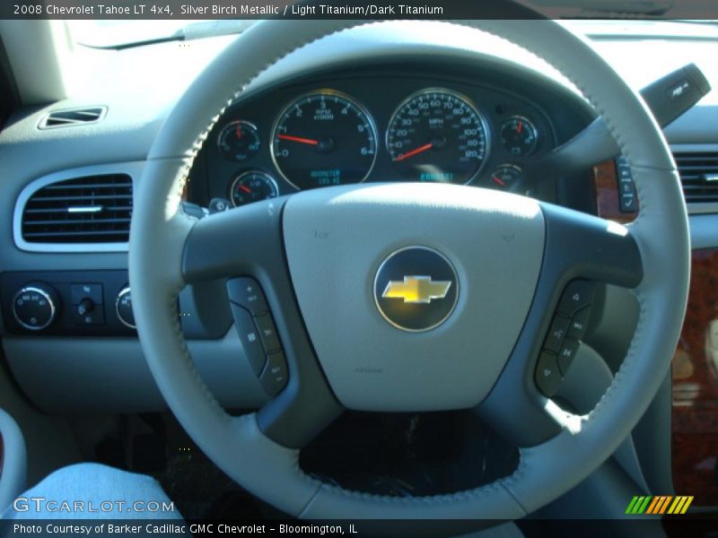 Silver Birch Metallic / Light Titanium/Dark Titanium 2008 Chevrolet Tahoe LT 4x4