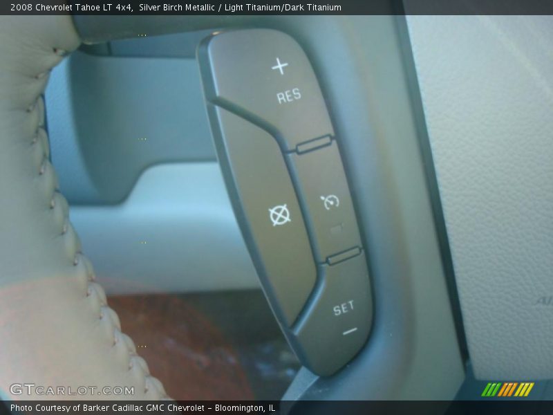 Silver Birch Metallic / Light Titanium/Dark Titanium 2008 Chevrolet Tahoe LT 4x4