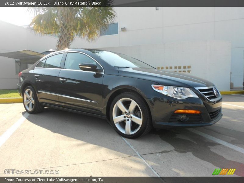 Urano Gray Metallic / Black 2012 Volkswagen CC Lux