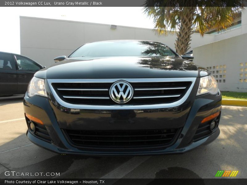 Urano Gray Metallic / Black 2012 Volkswagen CC Lux