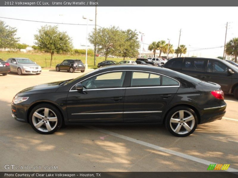Urano Gray Metallic / Black 2012 Volkswagen CC Lux