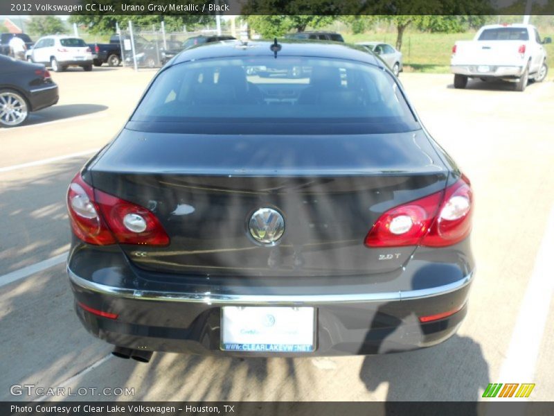 Urano Gray Metallic / Black 2012 Volkswagen CC Lux