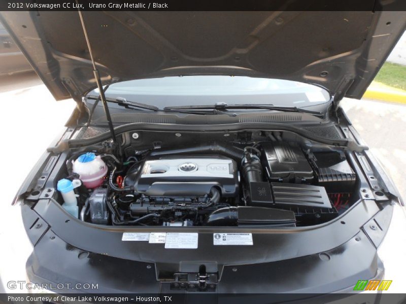 Urano Gray Metallic / Black 2012 Volkswagen CC Lux