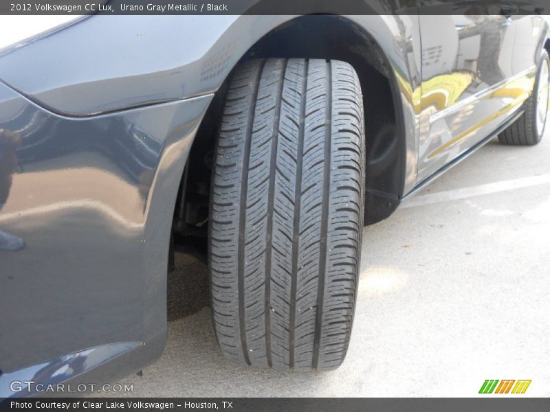 Urano Gray Metallic / Black 2012 Volkswagen CC Lux