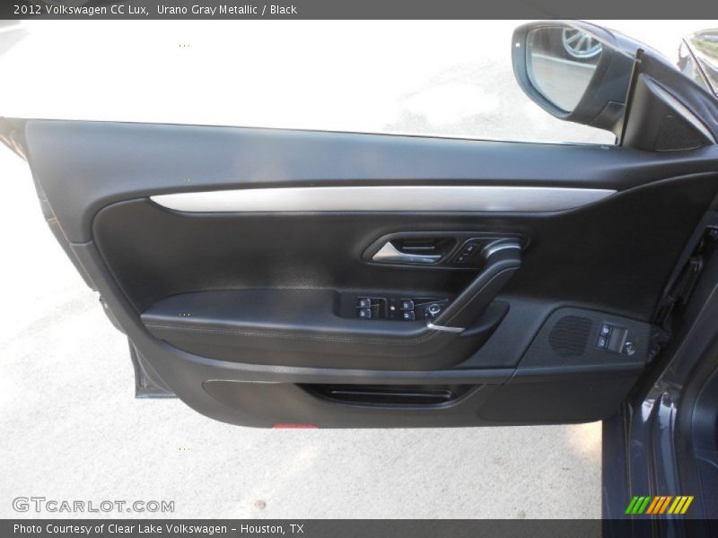 Urano Gray Metallic / Black 2012 Volkswagen CC Lux