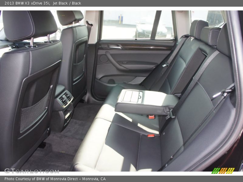 Jet Black / Black 2013 BMW X3 xDrive 35i